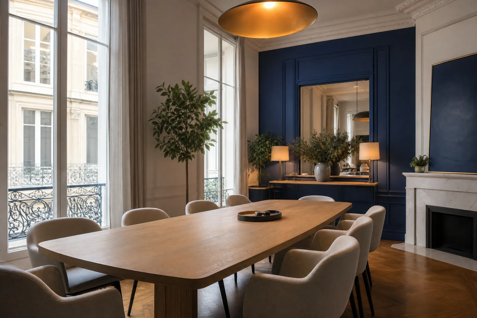 Salle de réunion accueillante du cabinet à Sarcelles